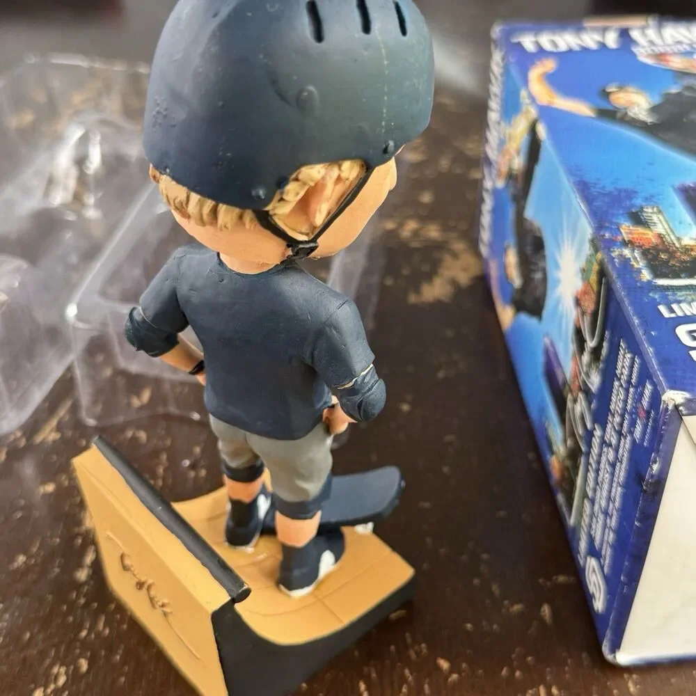 San Diego Padres Tony Hawk Night Bobblehead REPAIRED With Original Case & Insert